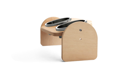 🐾 Almo Diner – Erhöhter Premium-Futternapf aus Holz für Katzen & Hunde