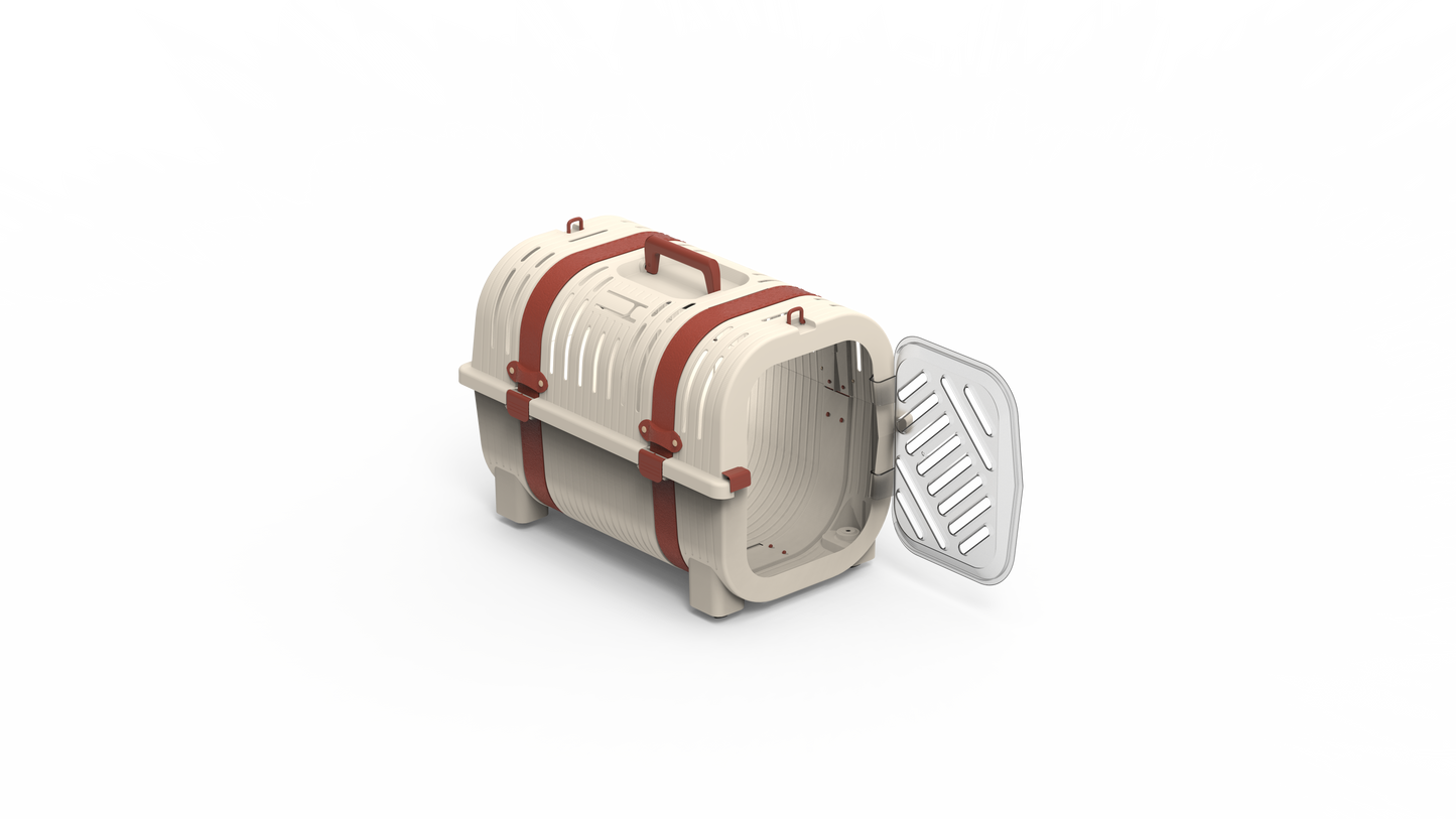 🐾 Lull Carrier – Premium Transportbox für Katzen & Hunde